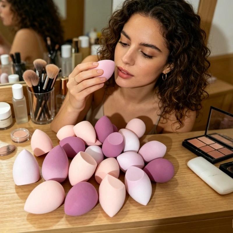 1/7/18 pièces éponge de maquillage sans latex sans parfum