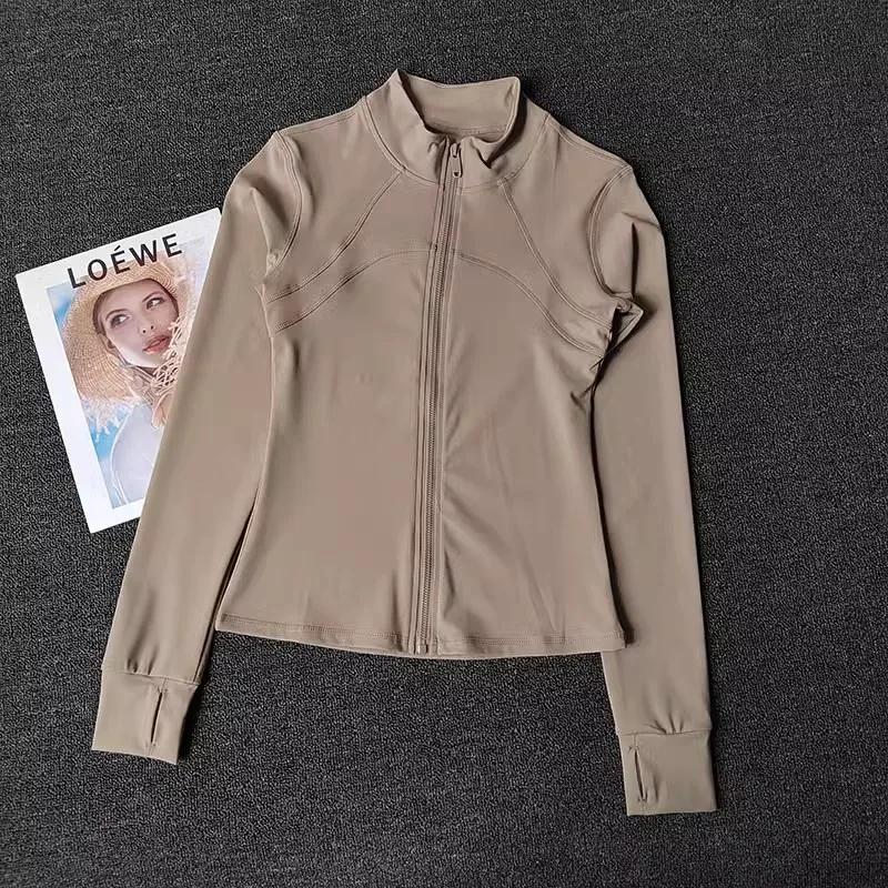 Veste sport femme manches longues séchage rapide - Manteau entraînement course fitness gymnastique