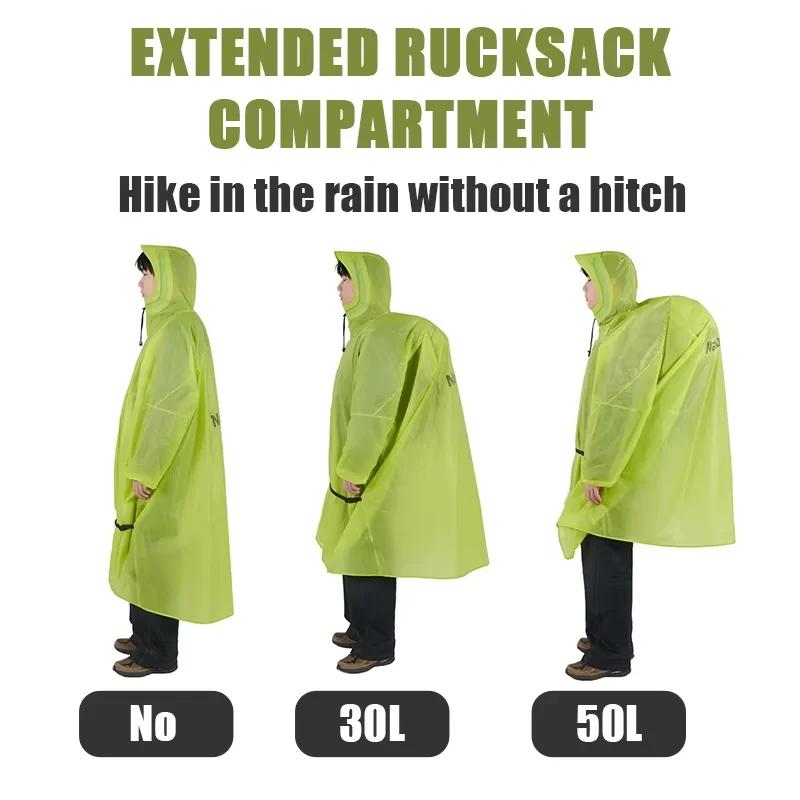 Naturehike – veste de pluie imperméable 3 en 1