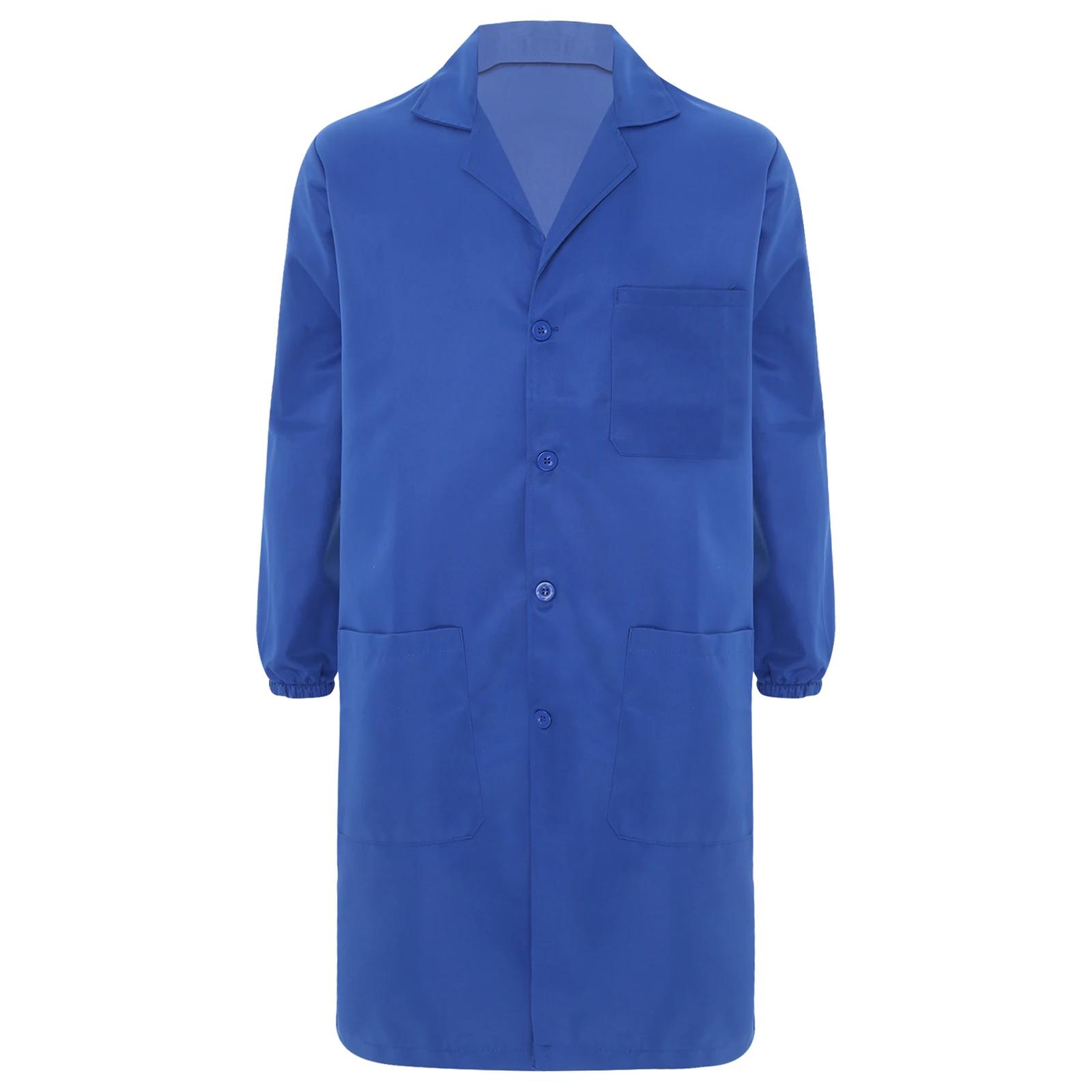 Vêtements de travail unisexes à simple boutonnage