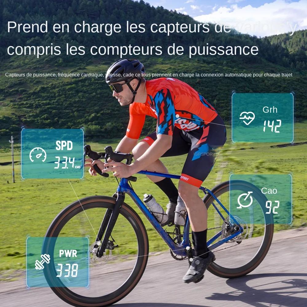 IGPSPORT BSC100S ANT + GPS odomètre vélo ordinateur équitation compteur de vitesse sans fil Support Powermeter 2.6 pouce