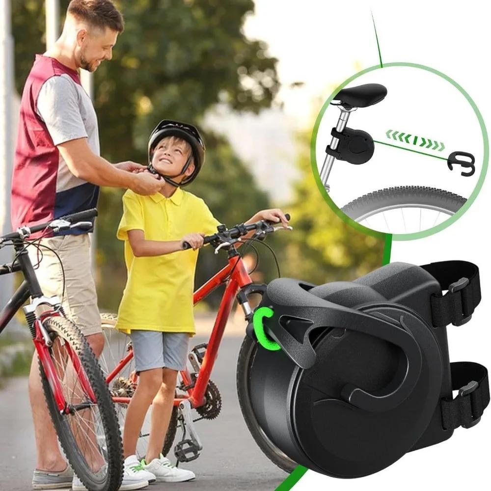 Corde de traction rétractable et flexible pour vélo de montagne