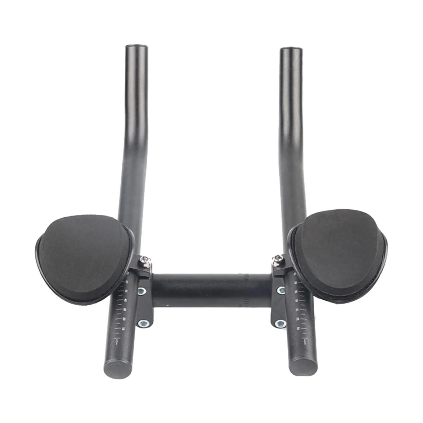 Guidon de Triathlon VTT Aero Bar avec Support Détachable pour Confort et Accessoires de Vélo de Course