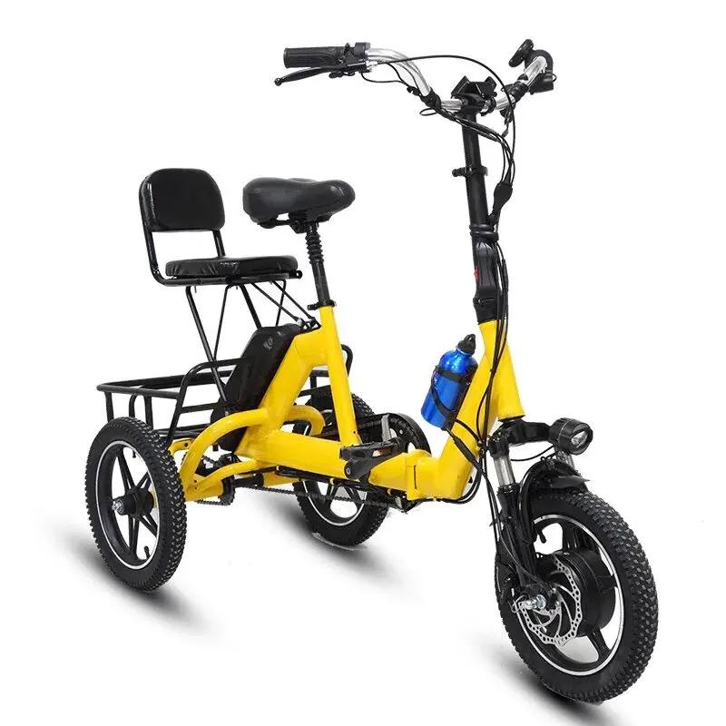 Tricycle électrique pliant pour adultes 48V 350W
