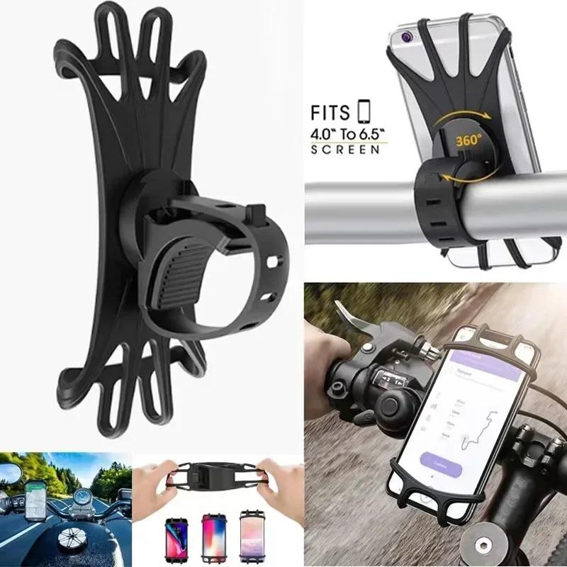 Support de téléphone pour vélo, support de téléphone portable pour moto, support de téléphone pour iPhone Samsung Xiaomi Gsm Houder Fiets