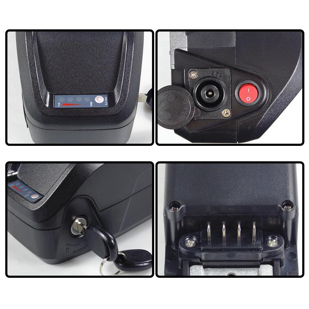 Batteries de vélo électrique 36V 48V 12Ah 15Ah 20Ah batterie Li-ion pour Hitway Colorway BK15 BK27 BK29 Baolujie