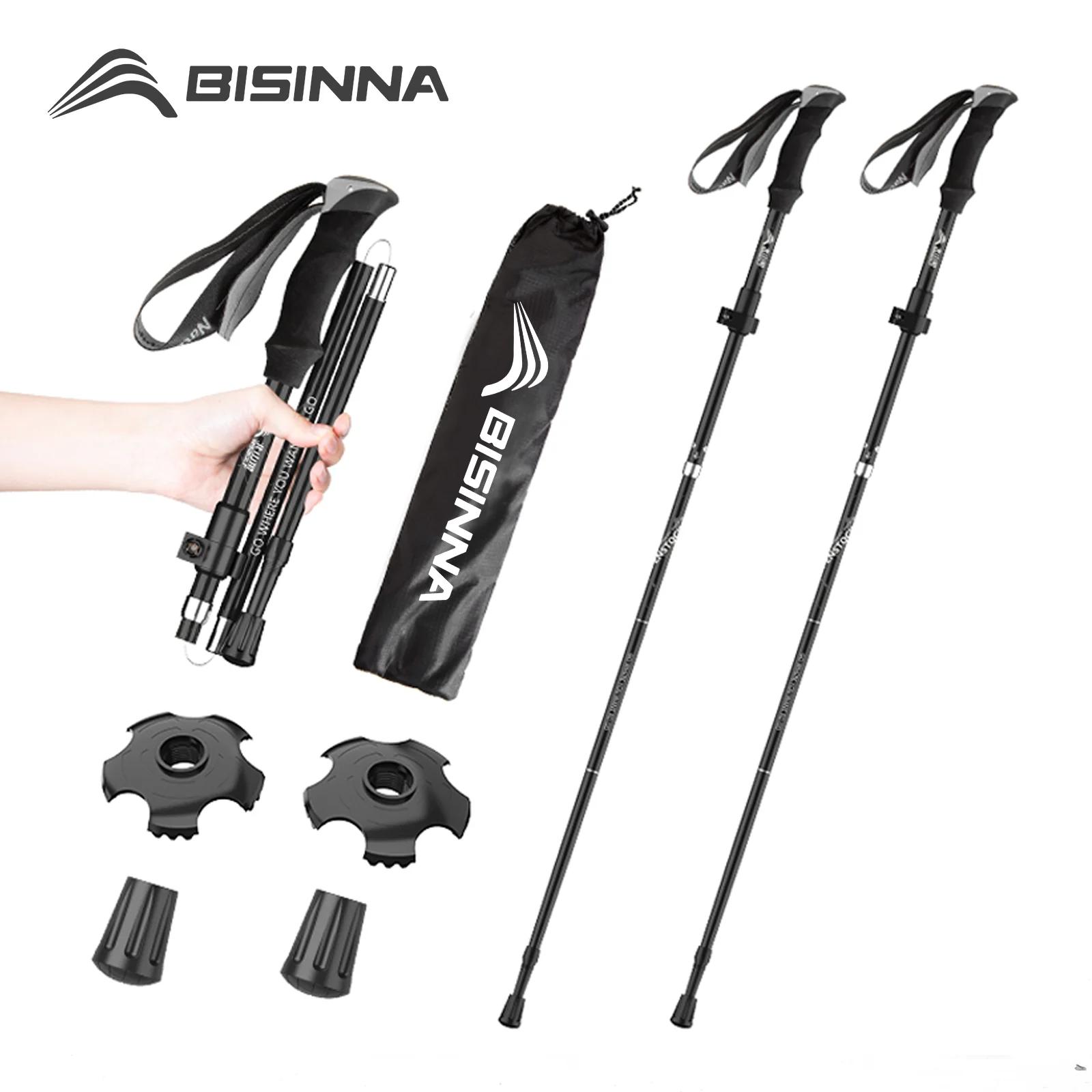 BSWOLF 2 pièces bâtons de randonnée ultralégers