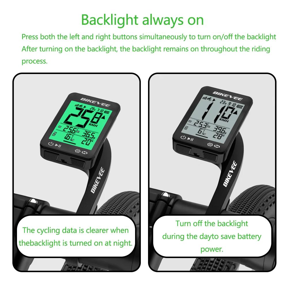 Ordinateur de vélo GPS sans fil numérique