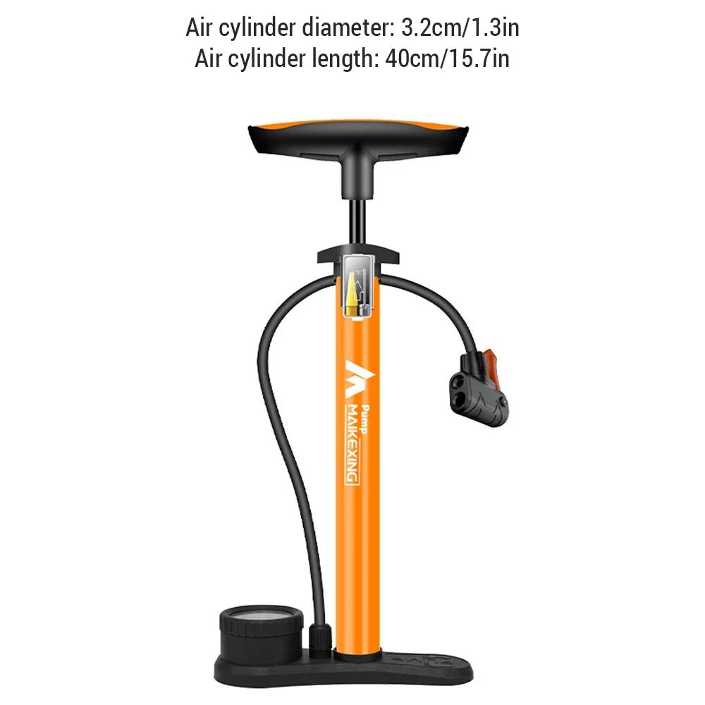 Pompe à vélo avec jauge
