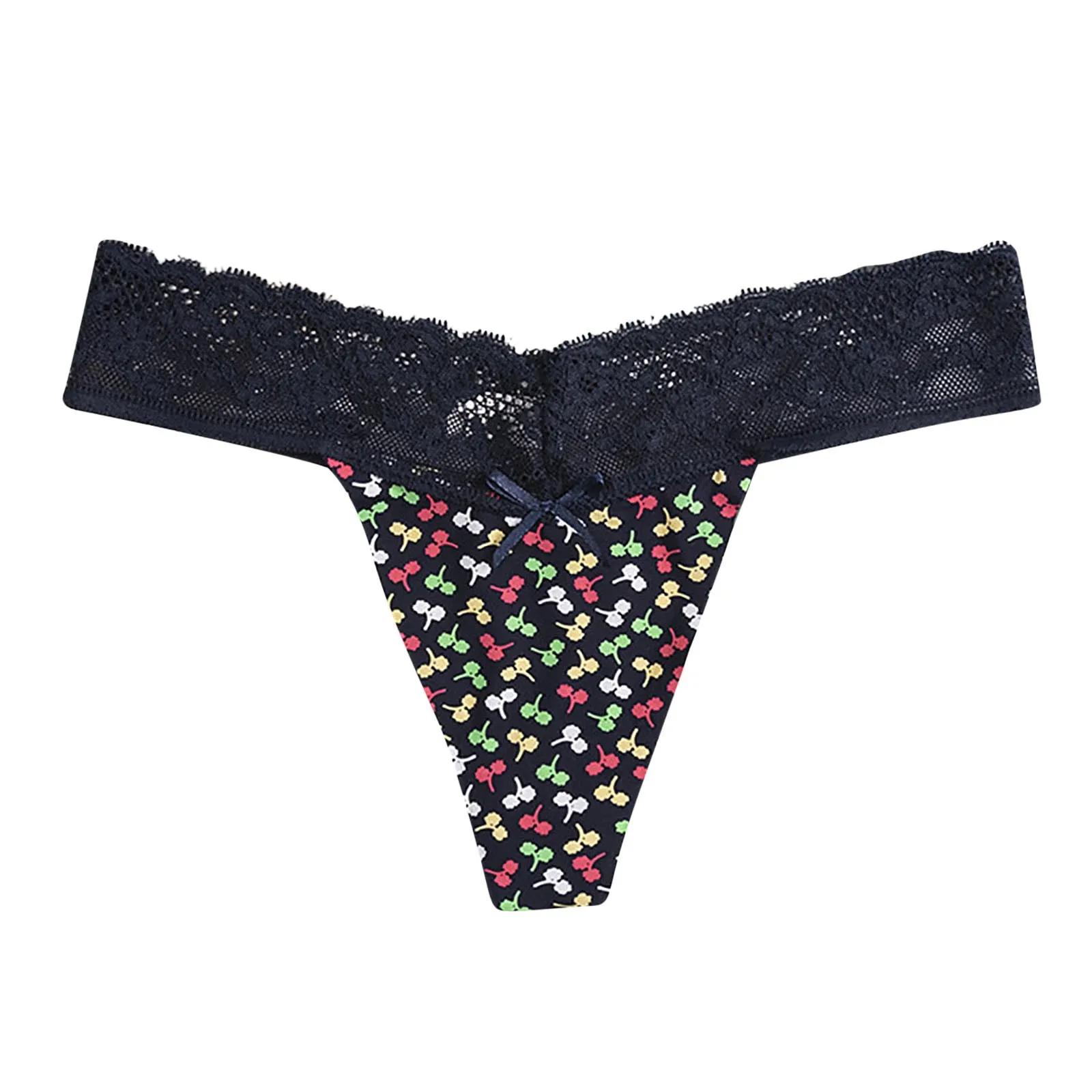 Sous-vêtements transparents taille basse pour femmes