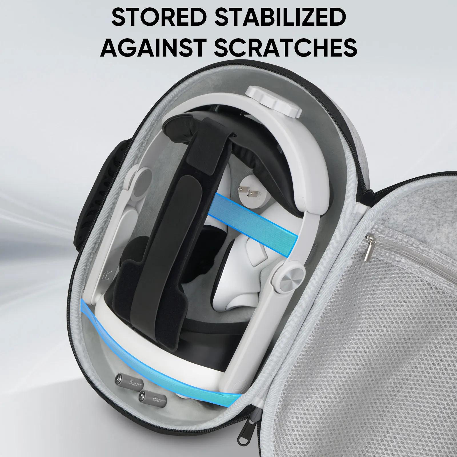 Elite Strap – sac de rangement pour casque Meta Quest 3S VR