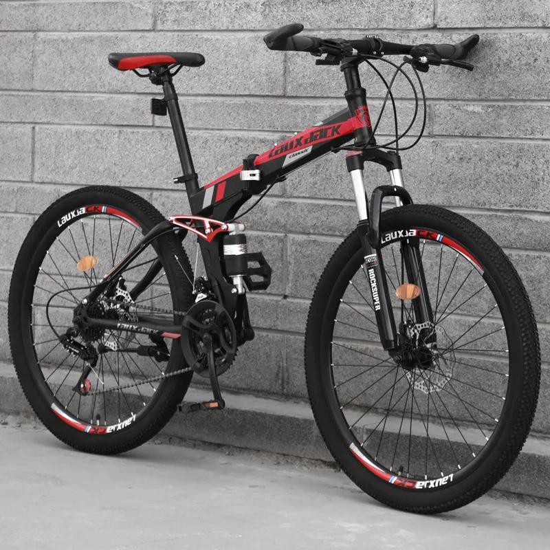 24 26 27.5 29 pouces vélo de course vélos de route pas cher pliable vtt pliant VTT avec bonne qualité facile plier facile à transporter alliage