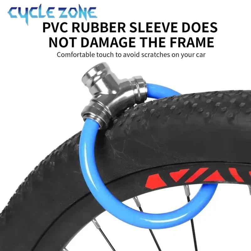 Antivol de vélo, cadenas pour vélo électrique avec 2 clés