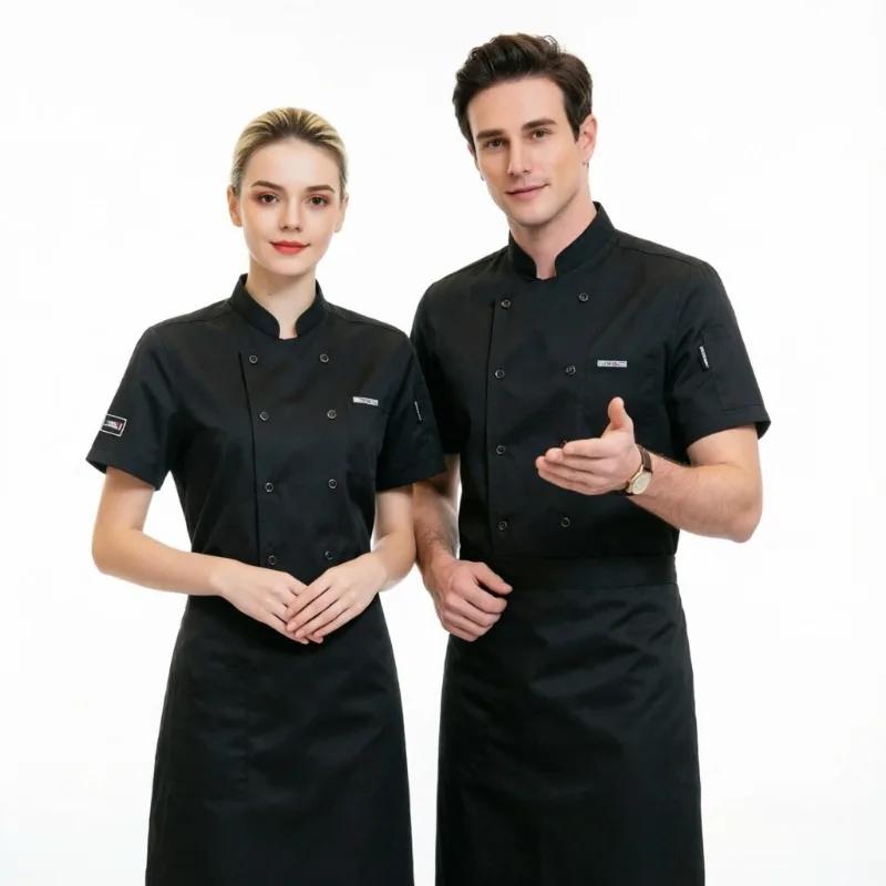 Vêtements de travail pour hommes et femmes, pour la restauration, les restaurants, les écoles, les cantines, les cuisines, la pâtisserie, vêtements de travail résistants à l'usure