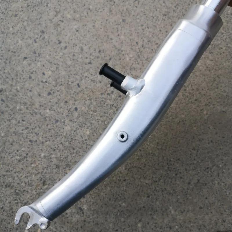 Fourche de vélo pliable 20 pouces en aluminium 406, fourche avant de vélo avec frein V, fourche Workblank