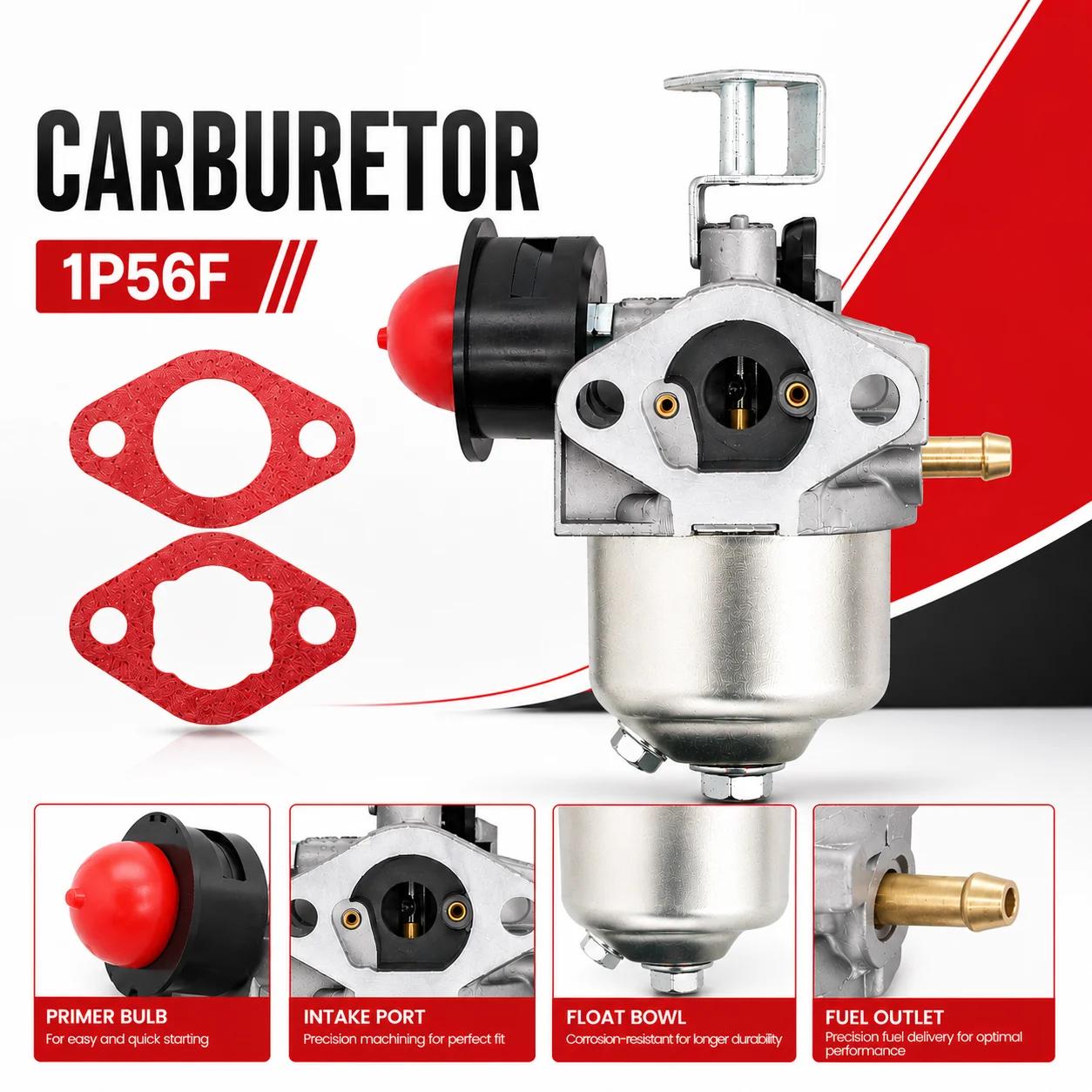 Carburateur adapté pour LAWN MOpacks, Carb Engine Part, 1P56F