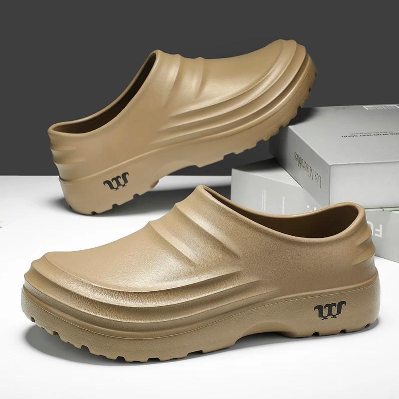 Chaussures de chef antidérapantes été - Résistantes à l'huile