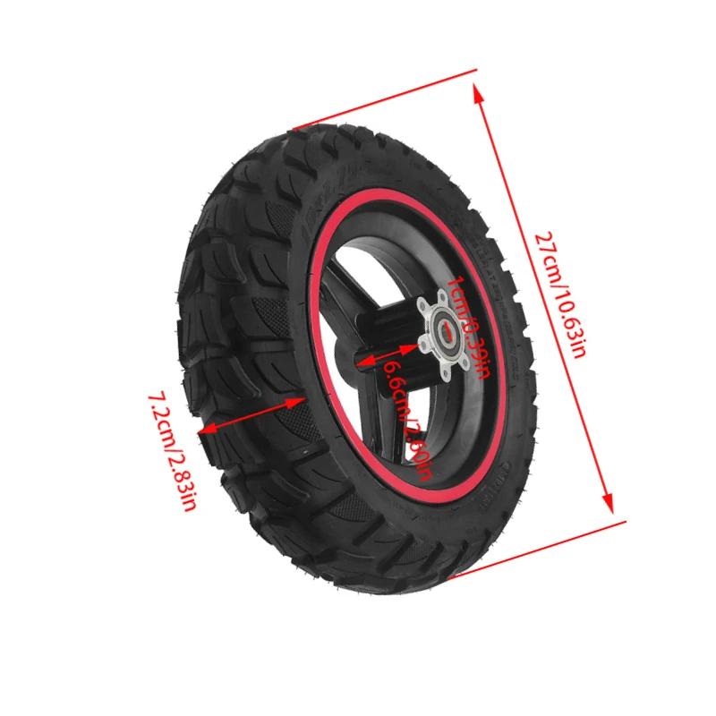 Pneus tubeless fiables de 10 pouces, parfaits pour les aventures tout-terrain en trottinette électrique