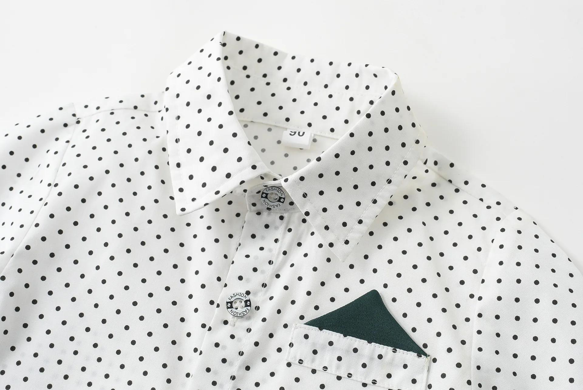 Garçon vêtements formels tenue fête nœud papillon enfants enfant en bas âge robe d'anniversaire costumes 1-6Y Gentleman