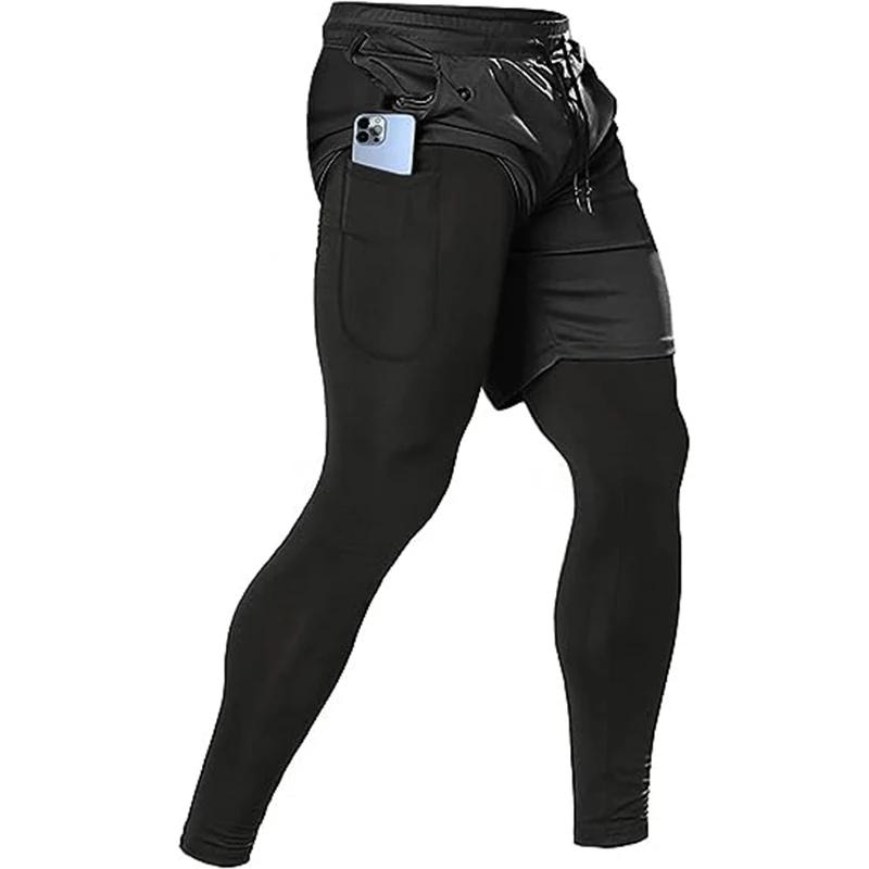 Pantalons de Sport pour hommes 2 en 1