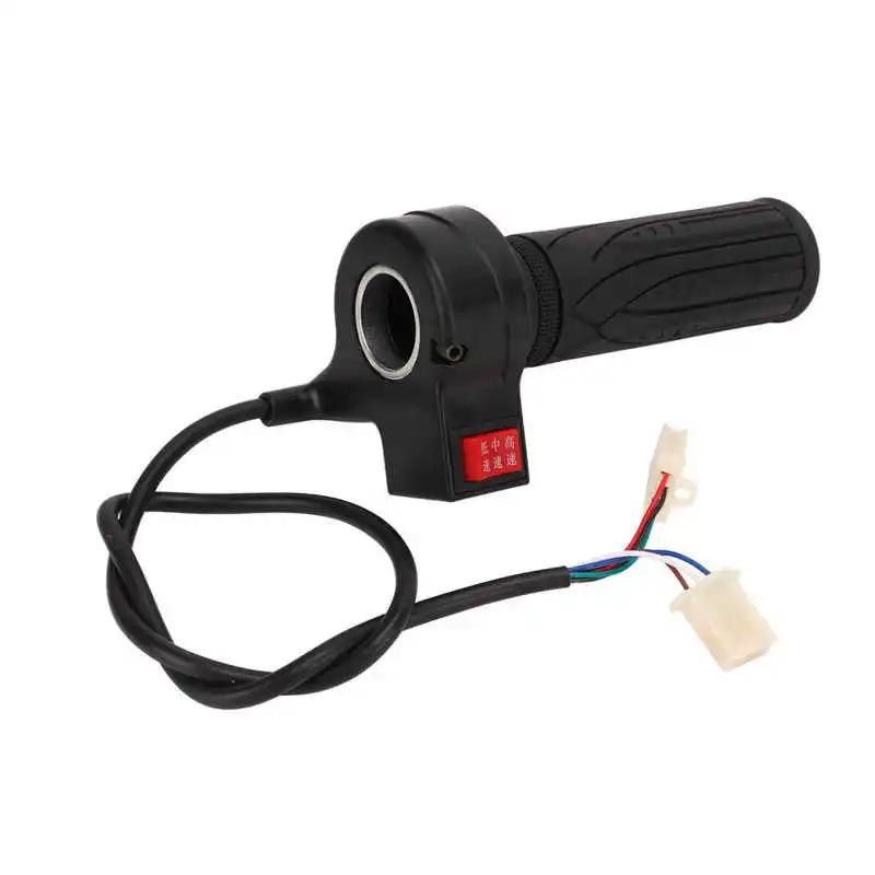 Contrôleur de moteur de vélo électrique 12V/24V/36V 500W brossé et 3 poignées d'accélérateur pour vélos et Tricycles électriques