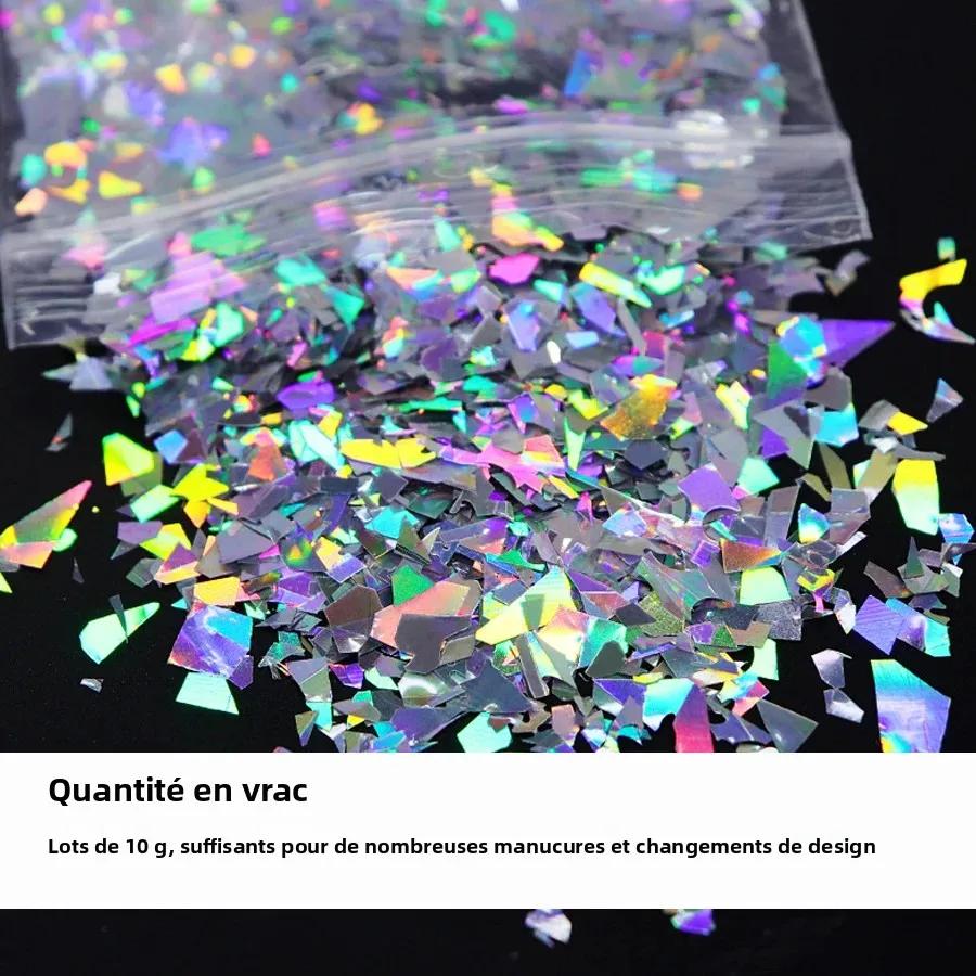 Flocons d'ongles effet sirène 10g