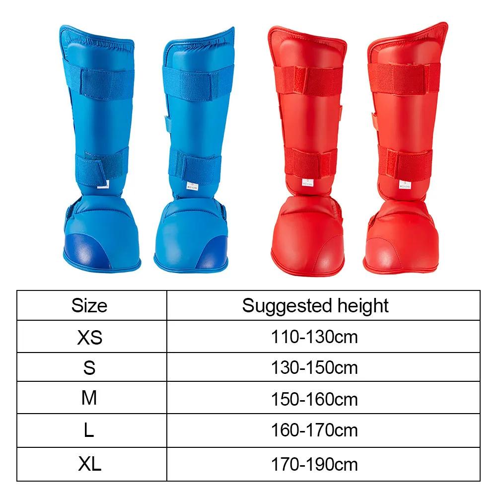 Équipement protection taekwondo karaté boxe - Gants protège-tibia MMA enfants adultes sparring