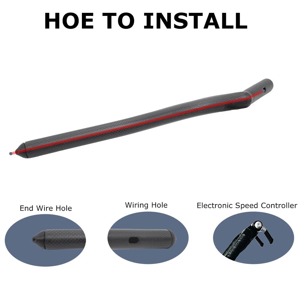 Corde LICYC-Guidon de vélo de route TriDuvet contre la montre, assistance de vélo entièrement en carbone 3K, rallonge de guidon aérodynamique avec clip, 35 °, 55 °