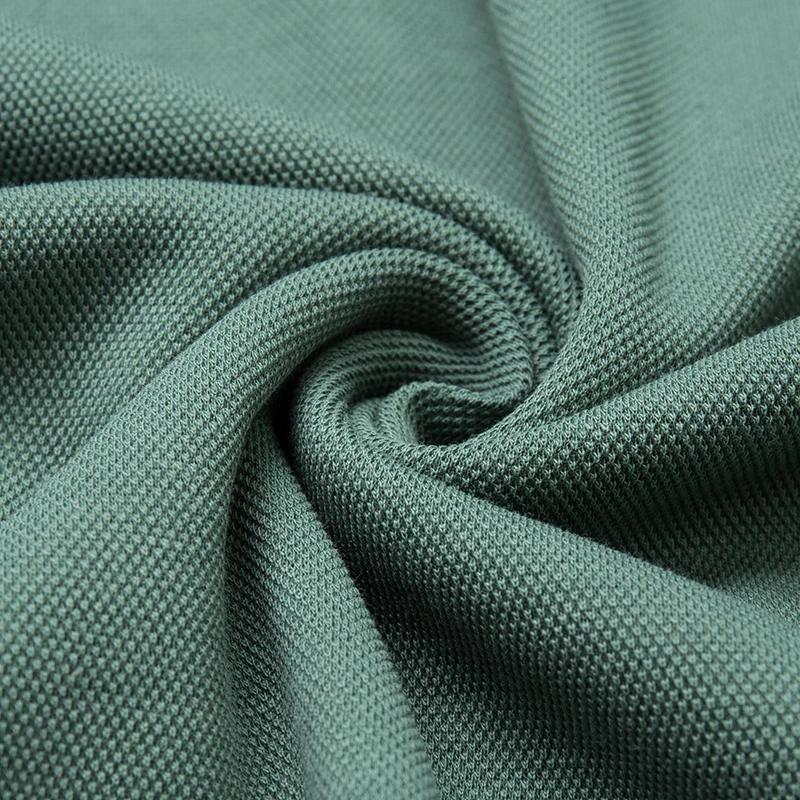 Polo décontracté à manches longues pour homme, 100% coton, avec Logo de marque de luxe, de styliste, couleur unie