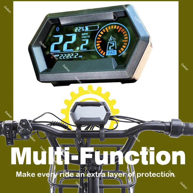Vélo électrique pliable léger à 3 roues 350W 48V avec panier