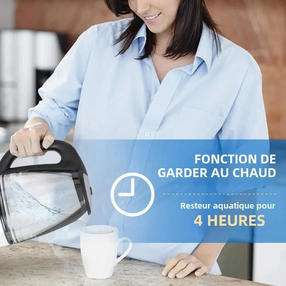 DEVISIB Bouilloire électrique en verre