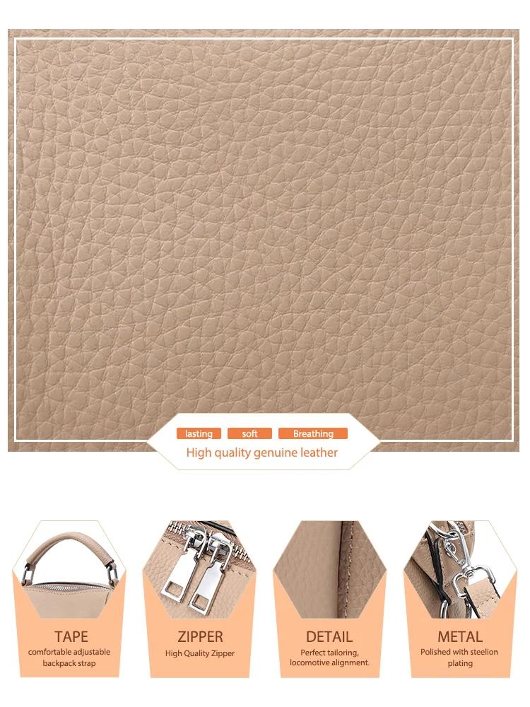 Zency – sac en cuir véritable pour femmes
