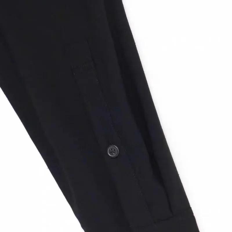 HKSH printemps automne nouveau homme marée Chic Yamamoto chemise foncée tissé à la main longueur moyenne ample unisexe Y