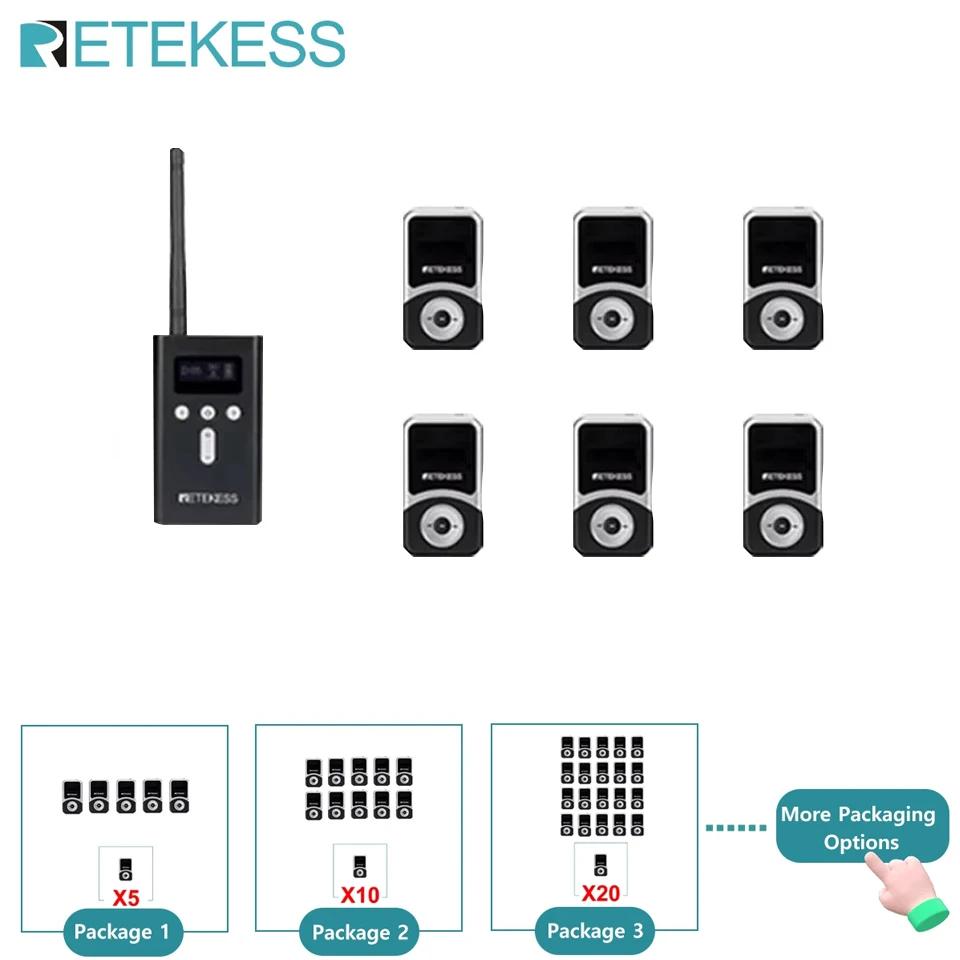 Retekess T130S Guide audio du système de guide touristique