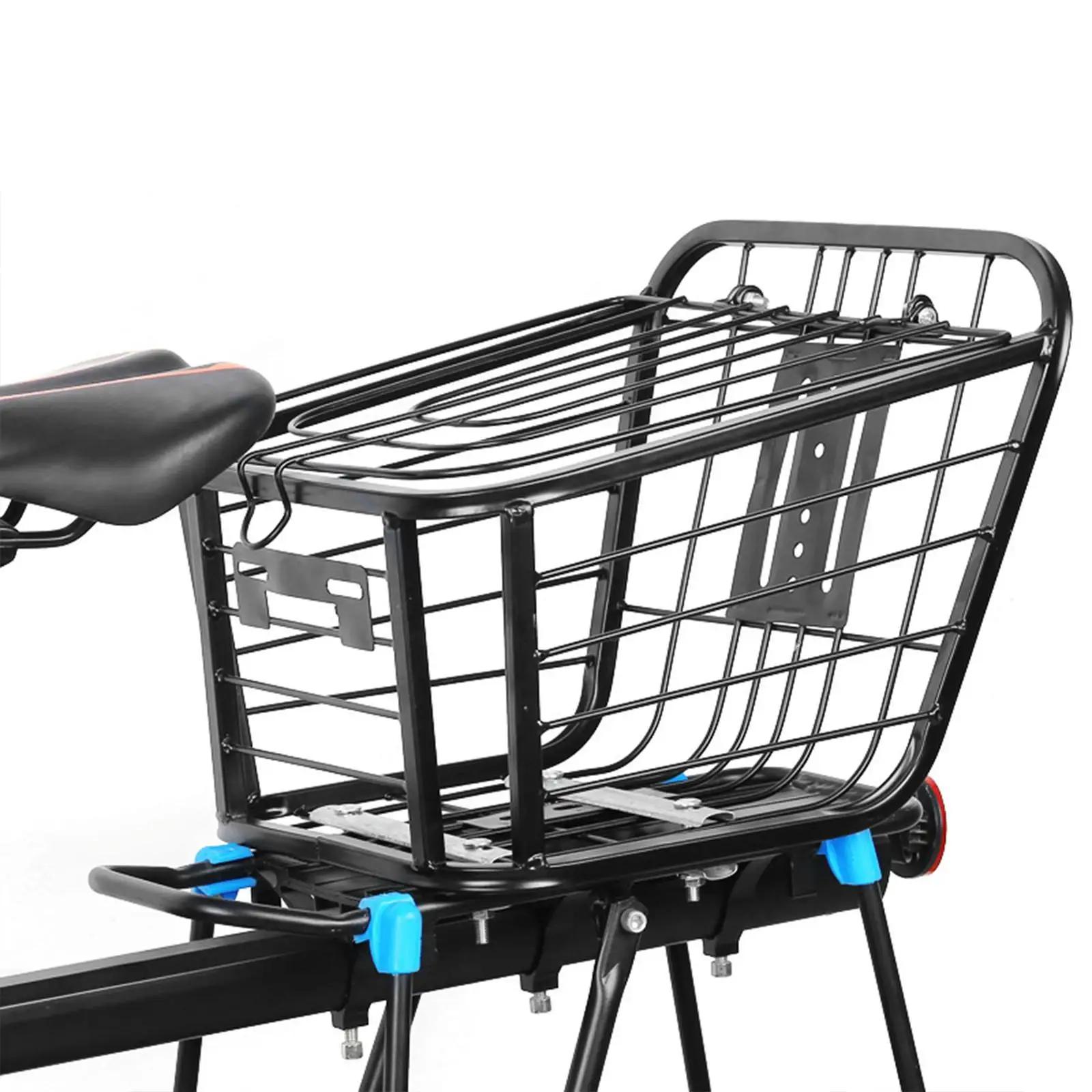Panier de vélo organisateur d'articles divers durables équitation détachable pour Scooter