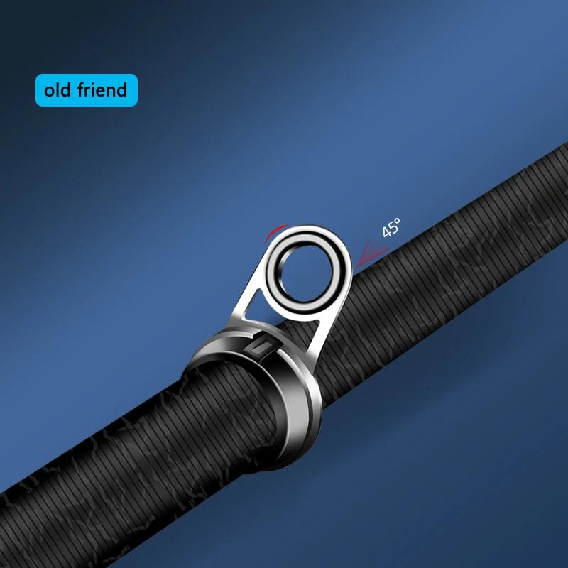 Nouvelle canne à pêche en carbone 5.3M 6.0M ultra-léger ultra-dur portable