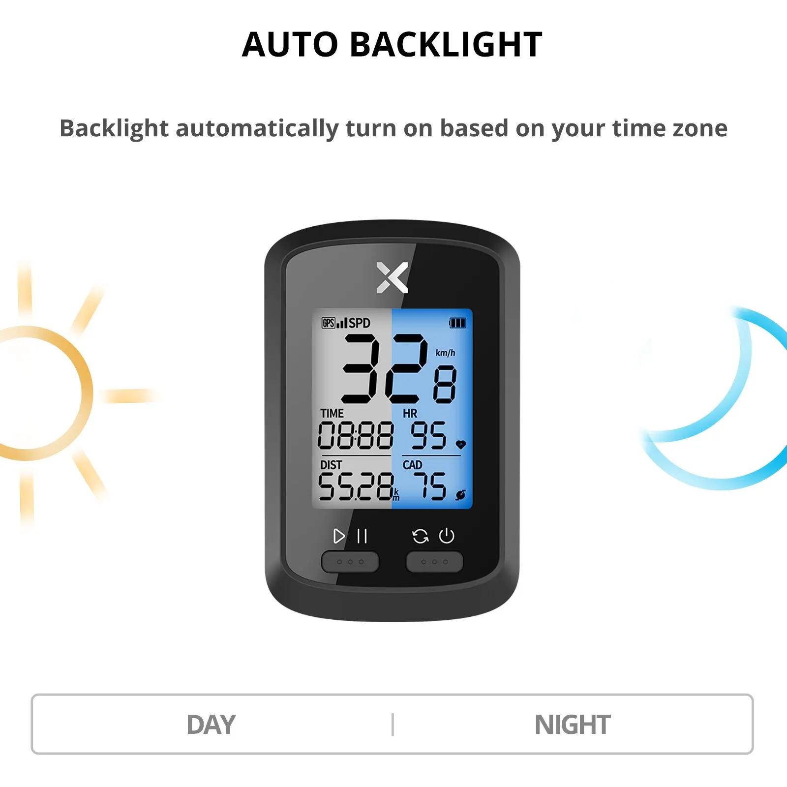 XOSS-Ordinateur de vélo G + GPS, compteur de vitesse de vélo sans fil, vélo de route VTT, étanche, Bluetooth ANT +, ordinateur de vélo de cadence