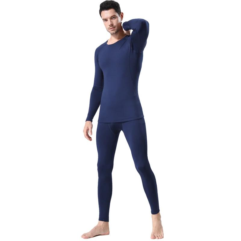 Hiver hommes sous-vêtement thermique homme polaire Leggings collants chaud pantalons longs Thermo Compression pantalon bas collants hommes vêtements 3XL