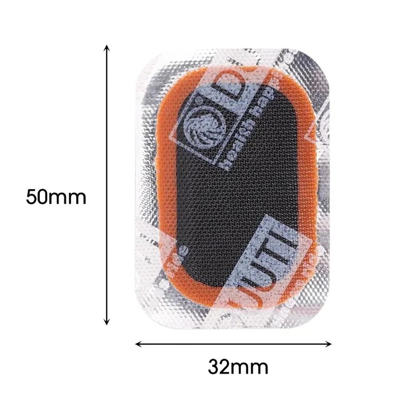 Kit de réparation rapide de pneus de vélo – Patchs en caoutchouc pour chambre à air
