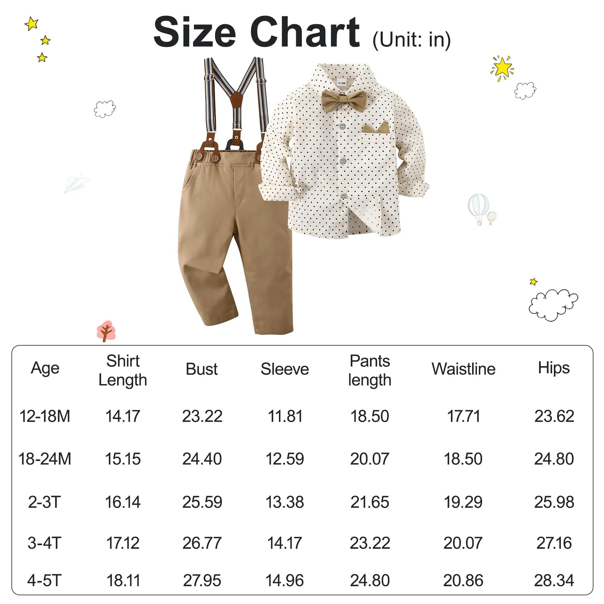 Garçon vêtements formels tenue fête nœud papillon enfants enfant en bas âge robe d'anniversaire costumes 1-6Y Gentleman