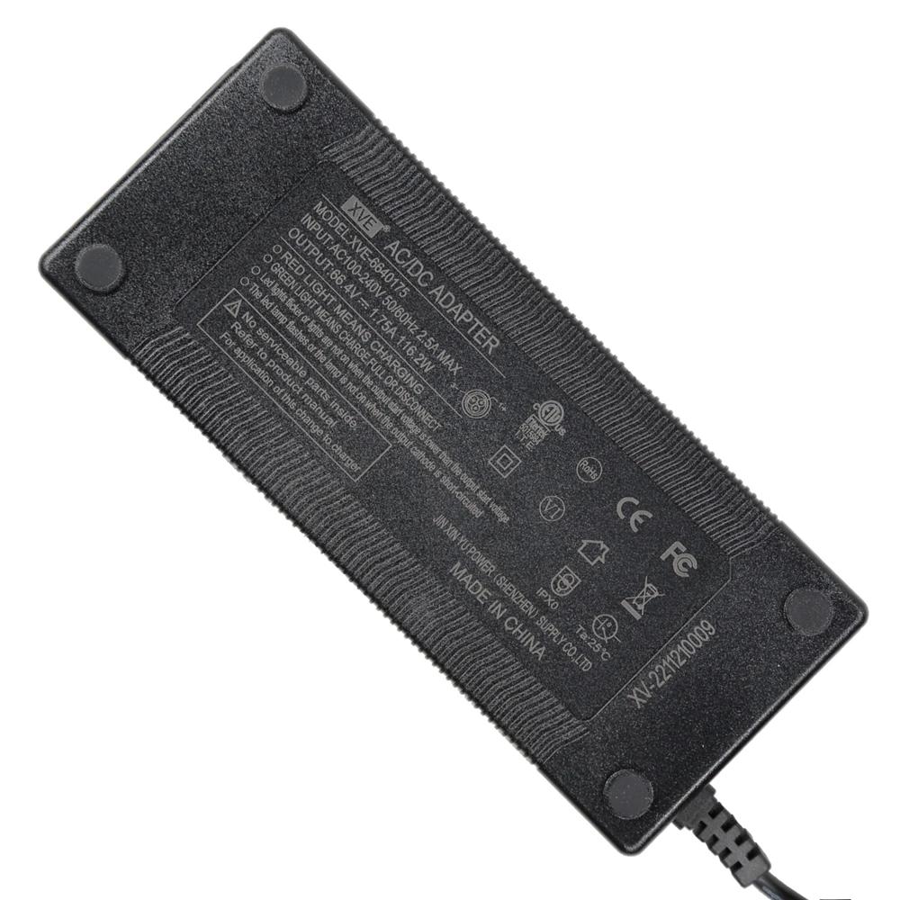 Chargeur compact 66.4V 1.75A pour scooter électrique Minimotors Dualtron Achill192 Thunder