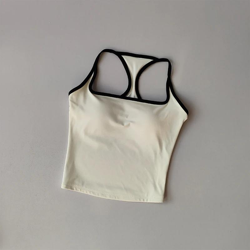 Gilet de sport et de Fitness avec coussin de poitrine