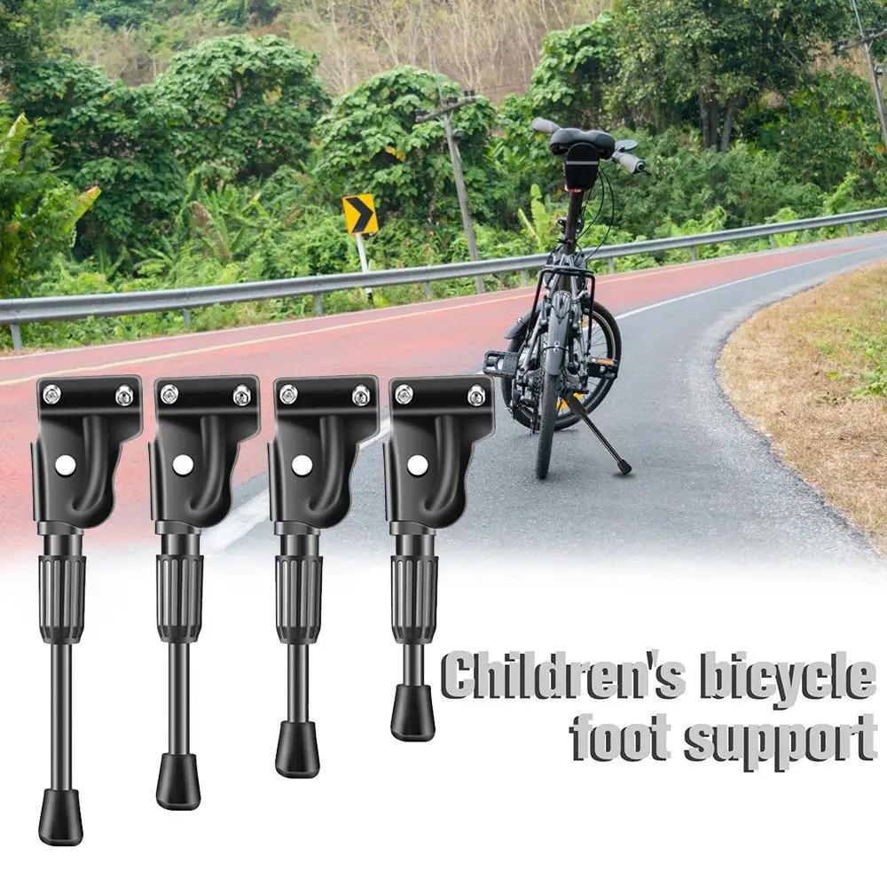 Béquille de vélo de route antidérapante noire pour vélo de montagne