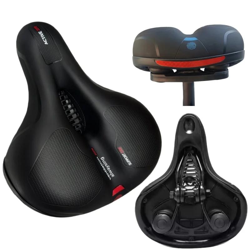 Siège de vélo à double absorption des chocs pour femmes et hommes