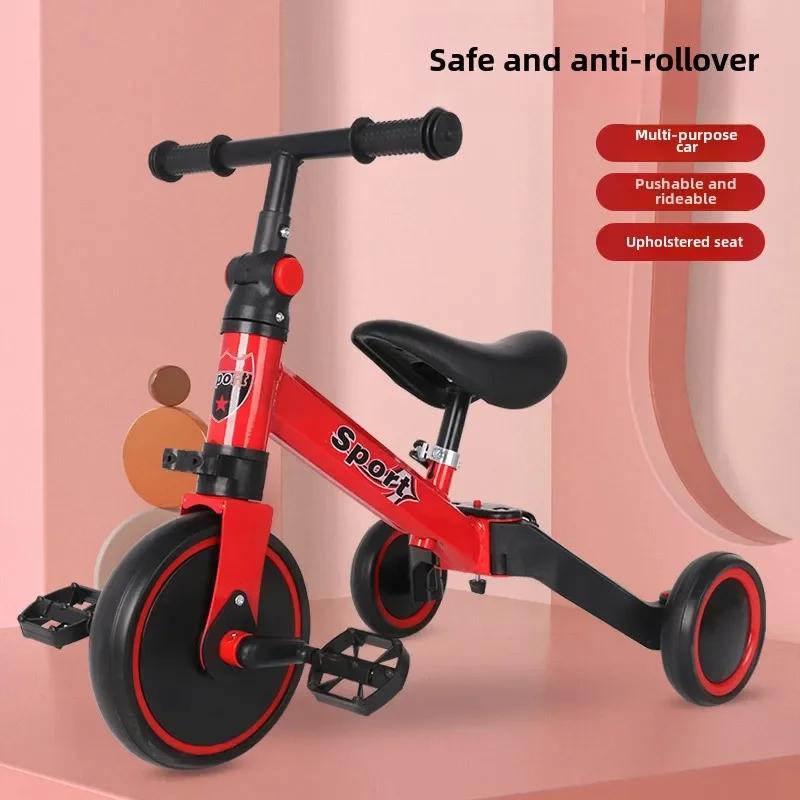 Tricycle 3 en 1 pour enfants de 1 à 5 ans