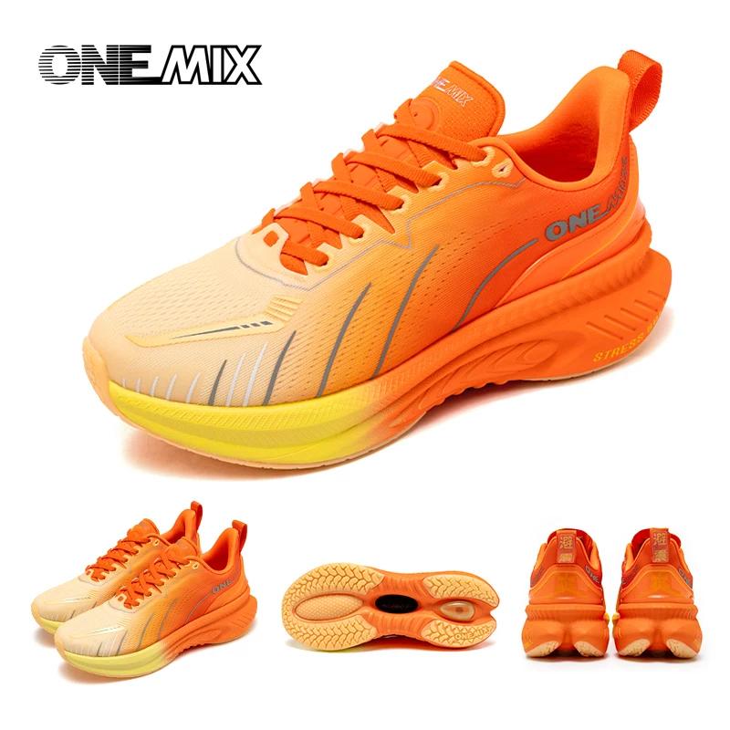 Chaussures de course rembourrées ONEMIX pour femmes - Antidérapantes automne hiver