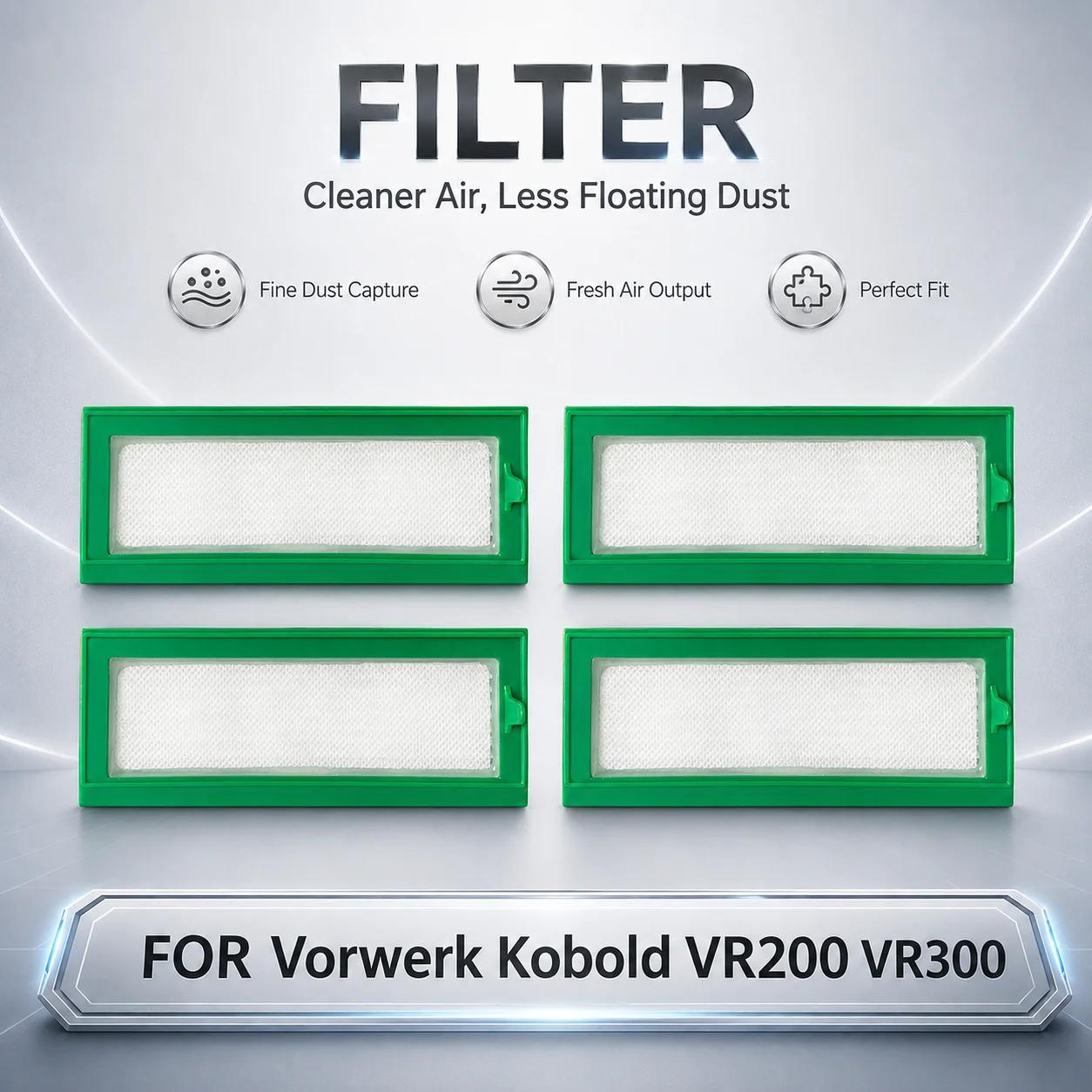 Remplacement pour aspirateur Robot Vorwerk Kobold VR200 VR300