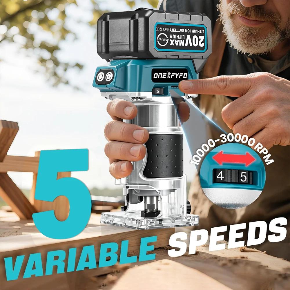 Makita-Tondeuse à main électrique sans balais à 5 vitesses