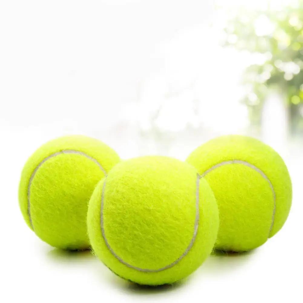 Balle de tennis en fibre de caoutchouc