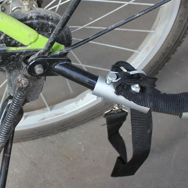 Attelage de remorque de vélo Linker, barre de remorquage de rêves, couremplaçant d'embrayage, connecteur de pièce de vélo, remorque pratique durable